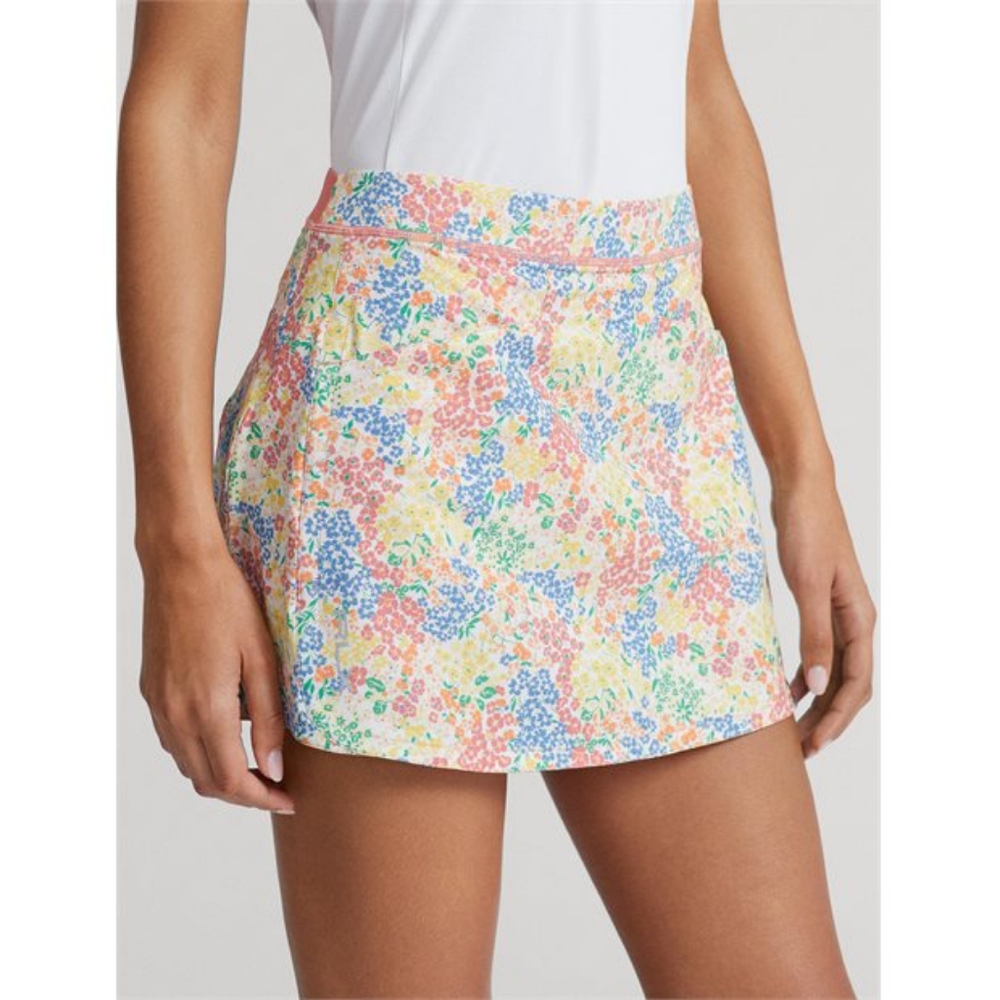 RLX Ralph Lauren Aim 4 Way Print Stretch Skort in Key West Petals